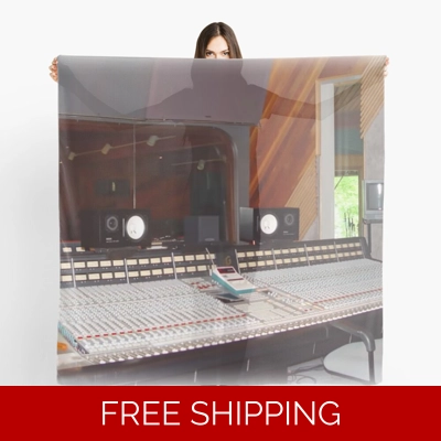 Le Studio Scarf Mixing Room SSL Console